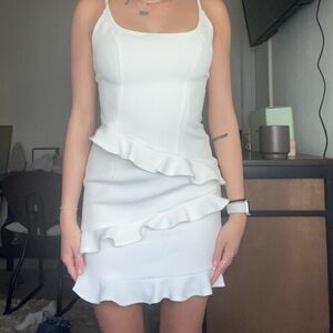 White Hello Molly Dress